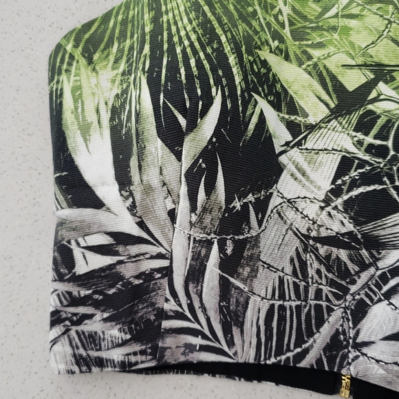 NWT Line & Dot Sleeveless Crop Top - Picture 3 of 6